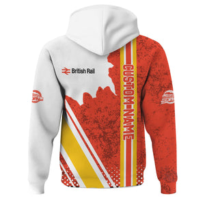 Railspirit Personalized British Railway Hoodie All Over Printed Unisex Zip Up Hoodie