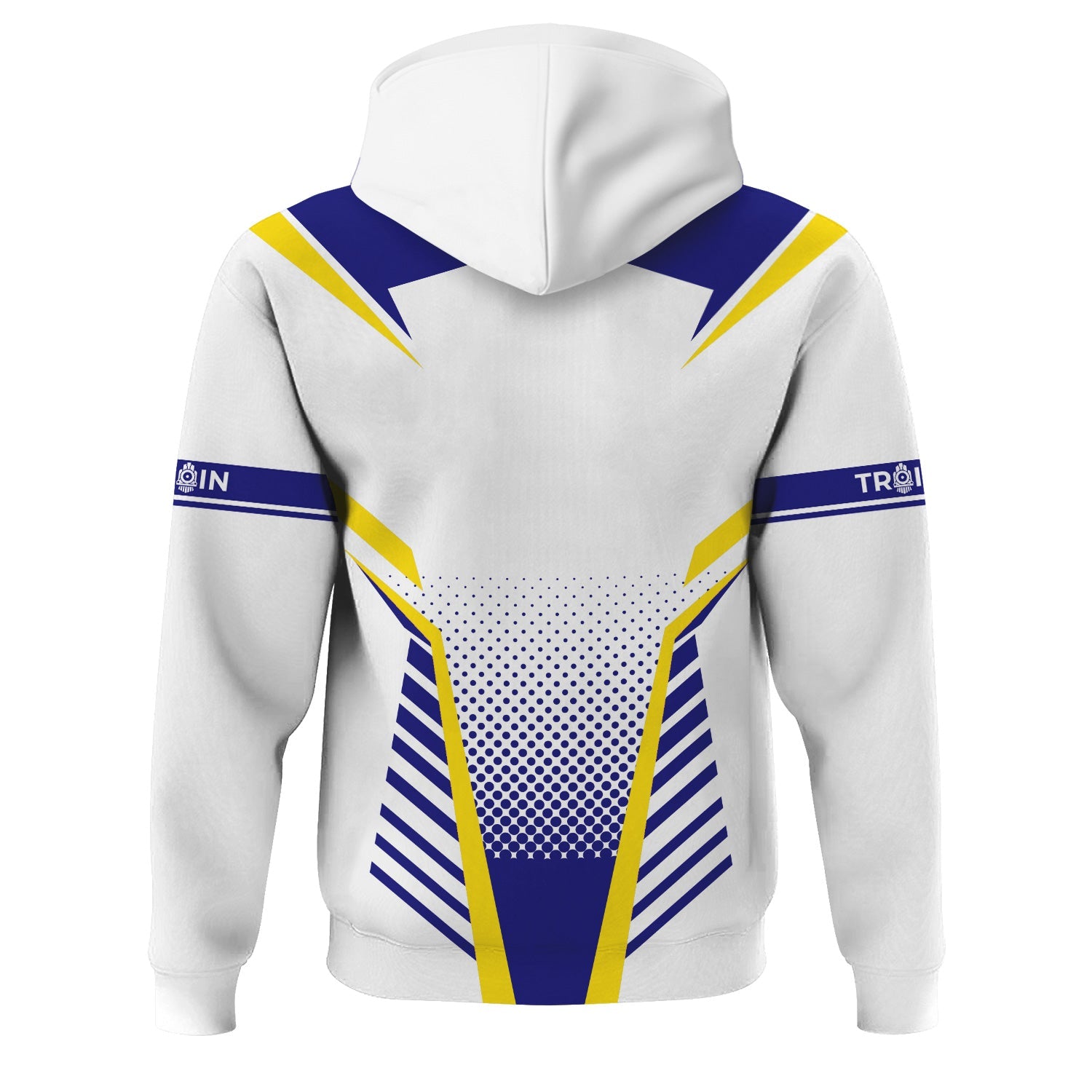 Railspirit Personalized Santa Fe Railway Hoodie Unisex Atchison, Topeka and Santa Fe Railway Train Zip Hoodie All Over Print