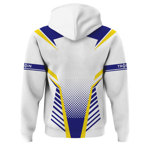 Railspirit Personalized Santa Fe Railway Hoodie Unisex Atchison, Topeka and Santa Fe Railway Train Zip Hoodie All Over Print