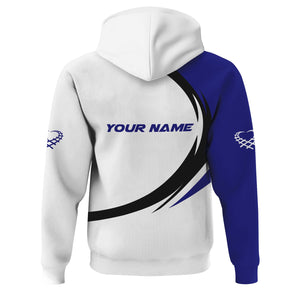 Railspirit Personalized Santa Fe Railway Hoodie Unique Graphic Style Atchison, Topeka and Santa Fe Railway Zip Up Hoodie For Train Enthusiasts