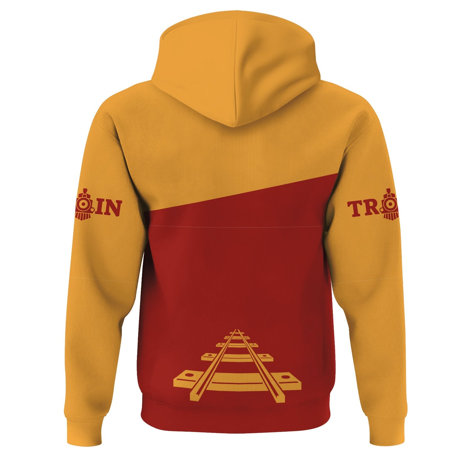 Railspirit Custom Name Chicago South Shore and South Bend Railroad Hoodie One Track Mind Printed Zip Hoodie