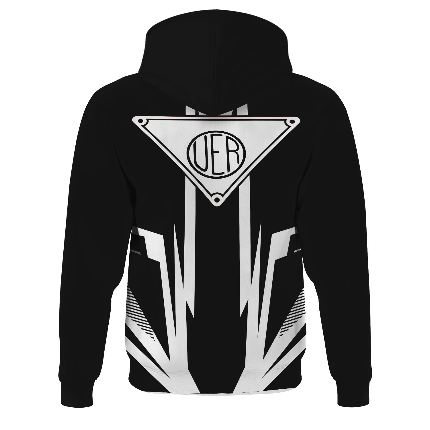 Railspirit Union Electric Railway Hoodie Bold Graphic Style All Over Printed Zip Up Hoodie