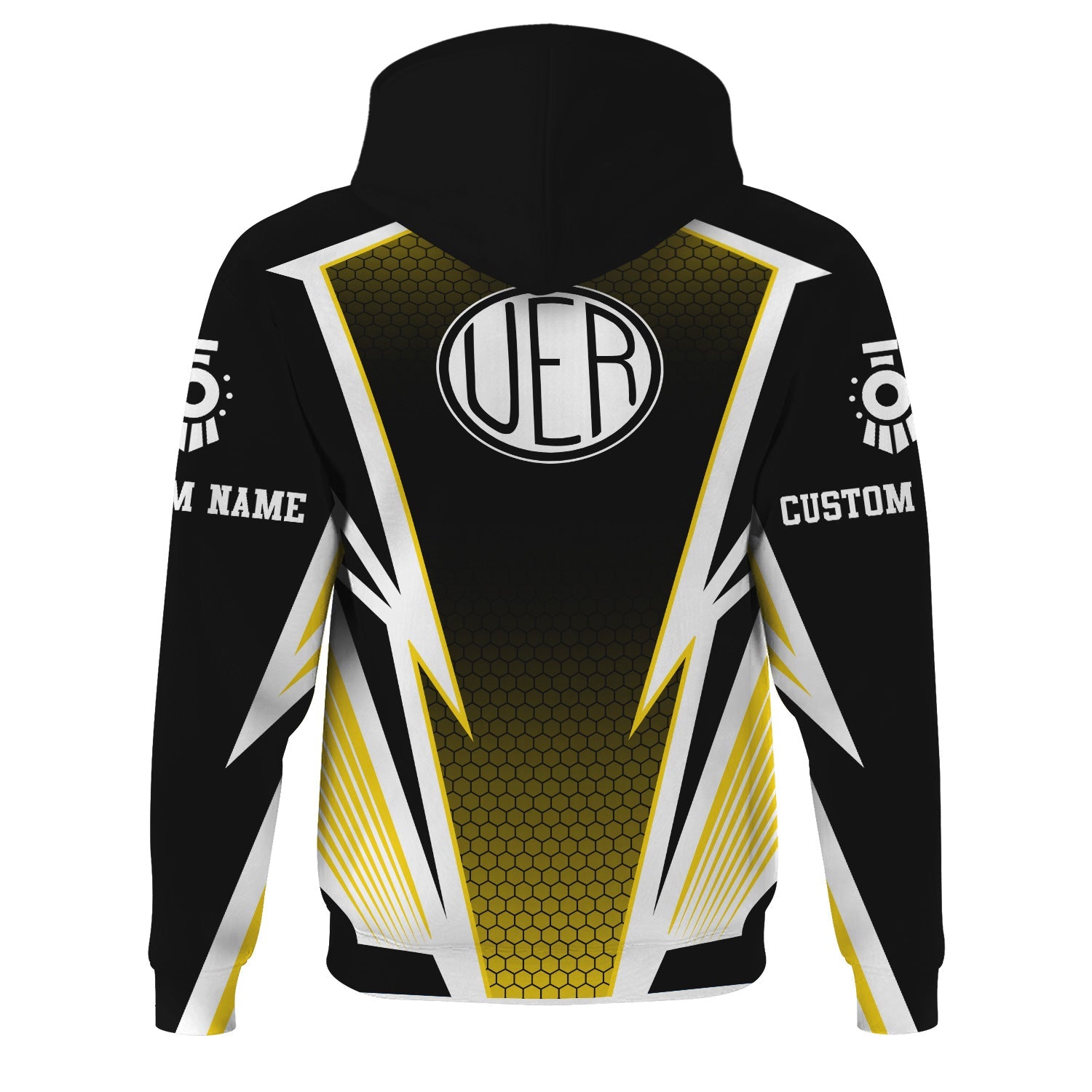 Railspirit Personalized Union Electric Railway Hoodie Lightning Graphic Style Zip Up Hoodie Gift Idea For Train Lover