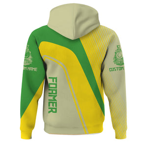 Railspirit Personalized Virginia & Truckee Railroad Hoodie Vibrant Striking Style Zip Up Hoodie For Rail Enthusiasts