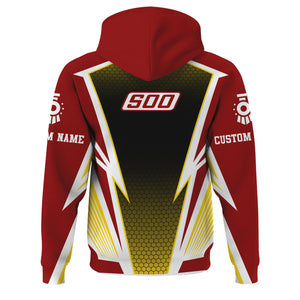 Railspirit Personalized Soo Line Railroad Hoodie Lightning Graphic Style Zip Up Hoodie Gift Idea For Train Lover