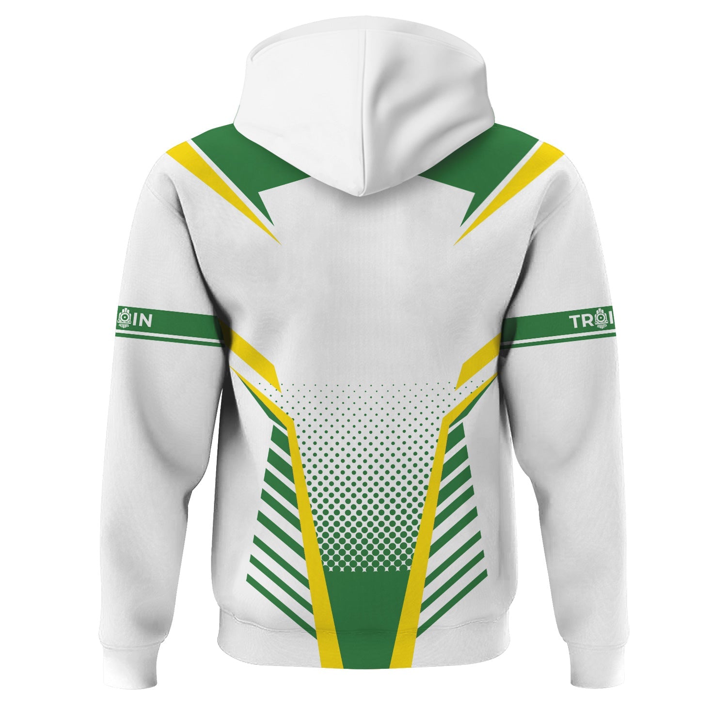 Railspirit Personalized Burlington Northern Railroad Hoodie Unisex Train Zip Hoodie All Over Print