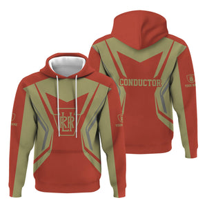 Railspirit Personalized Long Island Railroad Hoodie Unique Style with Custom Job Train Zip Up Hoodie