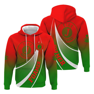 Railspirit Personalized Elgin Joliet And Eastern Railroad Hoodie Railway-Themed Style Zip Up Hoodie Gift Idea For Trainspotter