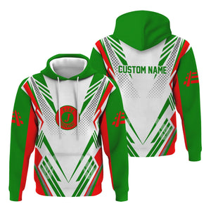 Railspirit Personalized Elgin Joliet And Eastern Railroad Hoodie Railroad Tribute Design Train Zip Up Hoodie for Train Lovers