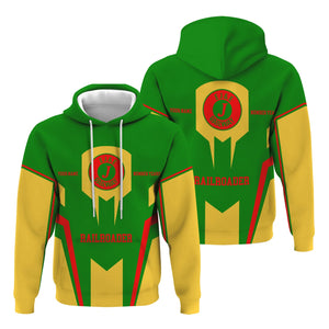 Railspirit Personalized Elgin Joliet And Eastern Railroad Hoodie Custom Year Railroader Zip Up Hoodie Gift Idea For Train Lover