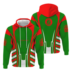 Railspirit Personalized Elgin Joliet And Eastern Railroad Hoodie Striped Railroad Style Train Zip Up Hoodie All Over Print