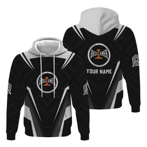 Railspirit Personalized Bessemer And Lake Erie Railroad Hoodie Railway Inspired Apparel Train Zip Up Hoodie For Train Lovers