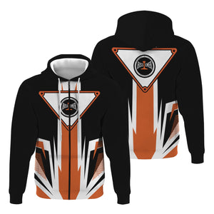 Railspirit Bessemer And Lake Erie Railroad Hoodie Bold Graphic Style All Over Printed Zip Up Hoodie