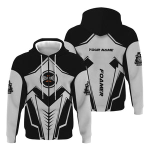 Railspirit Personalized Bessemer And Lake Erie Railroad Hoodie Railway Trainspotter Style Zip Up Hoodie Gift Idea For Foamers