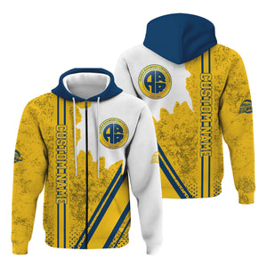 Railspirit Personalized Alaska Railroad Hoodie All Over Printed Unisex Zip Up Hoodie