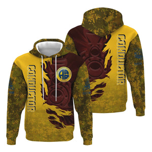 Railspirit Personalized Alaska Railroad Hoodie Blazing Style with Custom Position Train Zip Up Hoodie