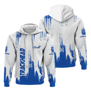 Railspirit Personalized Conrail Railroad Hoodie Paint Impact Design Train Zip Up Hoodie for Trackhead