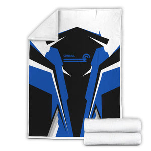 Railspirit Personalized Conrail Railroad Blanket Strong Line Train Blanket Gift Idea For Train Lover