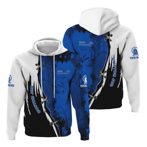 Railspirit Personalized Conrail Railroad Hoodie Retro Stitches Design with Custom Position Train Zip Up Hoodie