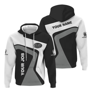 Railspirit Personalized New York Central Railroad Hoodie Unique Design with Custom Job Position Train Zip Up Hoodie