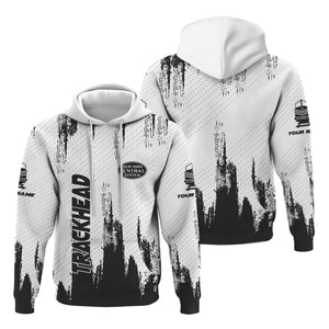 Railspirit Personalized New York Central Railroad Hoodie Paint Impact Design Train Zip Up Hoodie for Trackhead