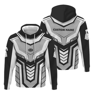 Railspirit Personalized New York Central Railroad Hoodie Armor-Inspired Design Train Zip Up Hoodie All Over Print