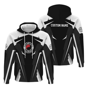 Railspirit Personalized Northern Pacific Railway Hoodie Strong Line Style Train Hoodie Gift Idea For Train Lover