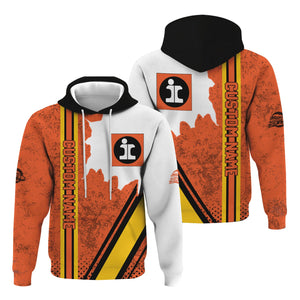 Railspirit Personalized Illinois Central Railroad Hoodie All Over Printed Unisex Zip Up Hoodie