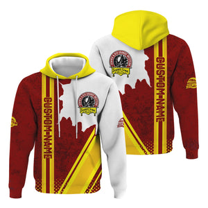 Railspirit Personalized Denver and Rio Grande Western Railroad Hoodie All Over Printed Unisex Zip Up Hoodie