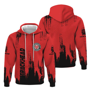 Railspirit Personalized Seaboard Air Line Railroad Hoodie Paint Impact Design Train Zip Up Hoodie for Trackhead