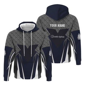 Railspirit Personalized Chessie System Railroad Hoodie Rugged Steel Vibes Train Zip Up Hoodie All Over Print