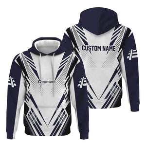 Railspirit Personalized Chessie System Railroad Hoodie Railroad Tribute Design Train Zip Up Hoodie for Train Lovers