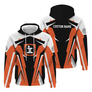 Railspirit Personalized Illinois Central Railroad Hoodie Strong Line Style Train Hoodie Gift Idea For Train Lover