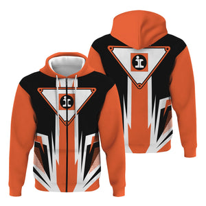 Railspirit Illinois Central Railroad Hoodie Bold Graphic Style All Over Printed Zip Up Hoodie