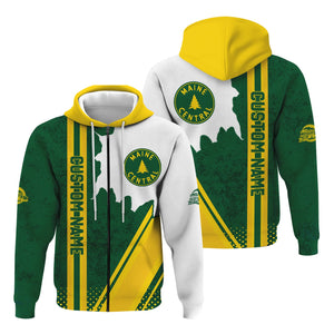 Railspirit Personalized Maine Central Railroad Hoodie All Over Printed Unisex Zip Up Hoodie