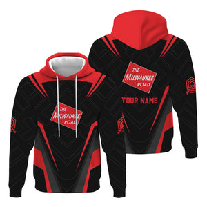 Railspirit Personalized Chicago, Milwaukee, St. Paul and Pacific Railroad Hoodie Railway Inspired Apparel Milwaukee Road Train Zip Up Hoodie