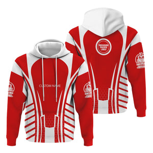 Railspirit Personalized Missouri Pacific Railroad Hoodie Striped Railroad Style Train Zip Up Hoodie All Over Print