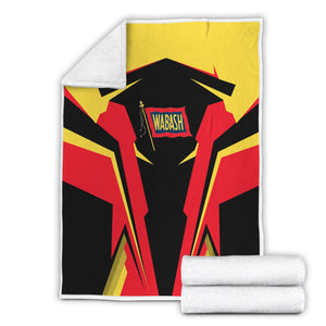 Railspirit Personalized Wabash Railroad Blanket Strong Line Train Blanket Gift Idea For Train Lover