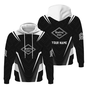 Railspirit Personalized Reading Railroad Hoodie Railway Inspired Apparel Train Zip Up Hoodie For Train Lovers