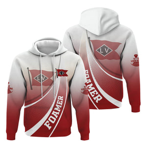 Railspirit Personalized Lehigh Valley Railroad Hoodie Railway-Themed Style Zip Up Hoodie Gift Idea For Trainspotter