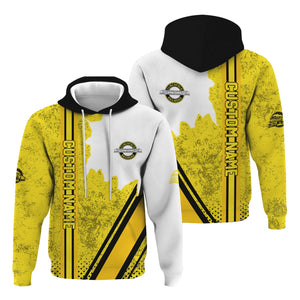 Railspirit Personalized Clinchfield Railroad Hoodie All Over Printed Unisex Zip Up Hoodie