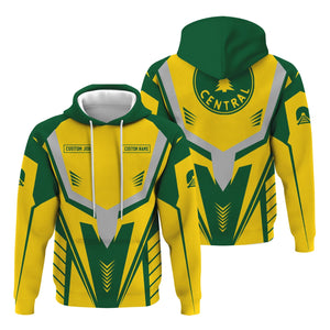 Railspirit Personalized Maine Central Railroad Hoodie Workwear-Inspired with Custom Position Train Zip Up Hoodie