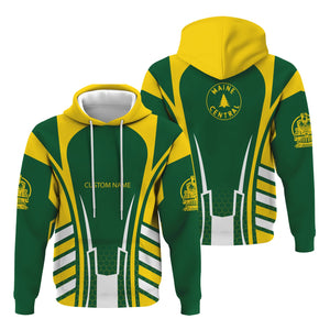 Railspirit Personalized Maine Central Railroad Hoodie Striped Railroad Style Train Zip Up Hoodie All Over Print