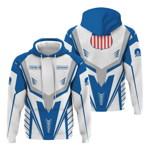 Railspirit Personalized Union Pacific Railroad Hoodie Workwear-Inspired with Custom Position Big Boy Train Zip Up Hoodie