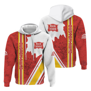 Railspirit Personalized Chicago, Rock Island and Pacific Railroad Hoodie Rock Island Railroad All Over Printed Unisex Zip Up Hoodie