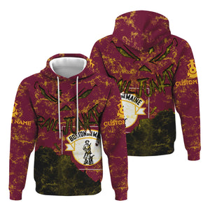 Railspirit Personalized Boston and Maine Railroad Hoodie Torn Graphic Style Train Zip Up Hoodie For Rail Junkie