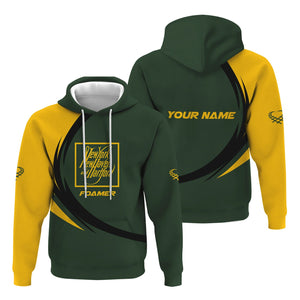 Railspirit Personalized New York, New Haven and Hartford Railroad Hoodie Unique Graphic Style New Haven Railroad Zip Up Hoodie For Train Enthusiasts