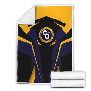 Railspirit Personalized Chesapeake and Ohio Railway Blanket C&O Strong Line Train Blanket Gift Idea For Train Lover