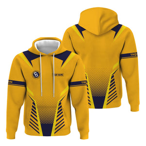 Railspirit Personalized Chesapeake and Ohio Railway Hoodie Unisex C&O Train Zip Hoodie All Over Print