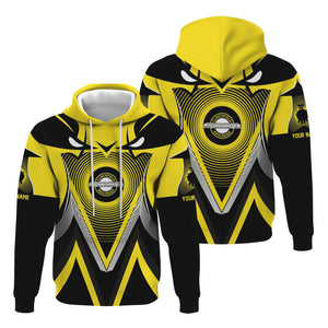 Railspirit Personalized Clinchfield Railroad Hoodie Vibrant Graphic Pattern Zip Up Hoodie For Train Enthusiasts